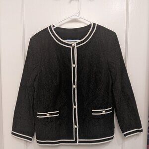 NWT Talbots RSVP Jacket Blazer Sz 10/M Pearl Buttons Lined